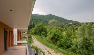 house with mountain view greece