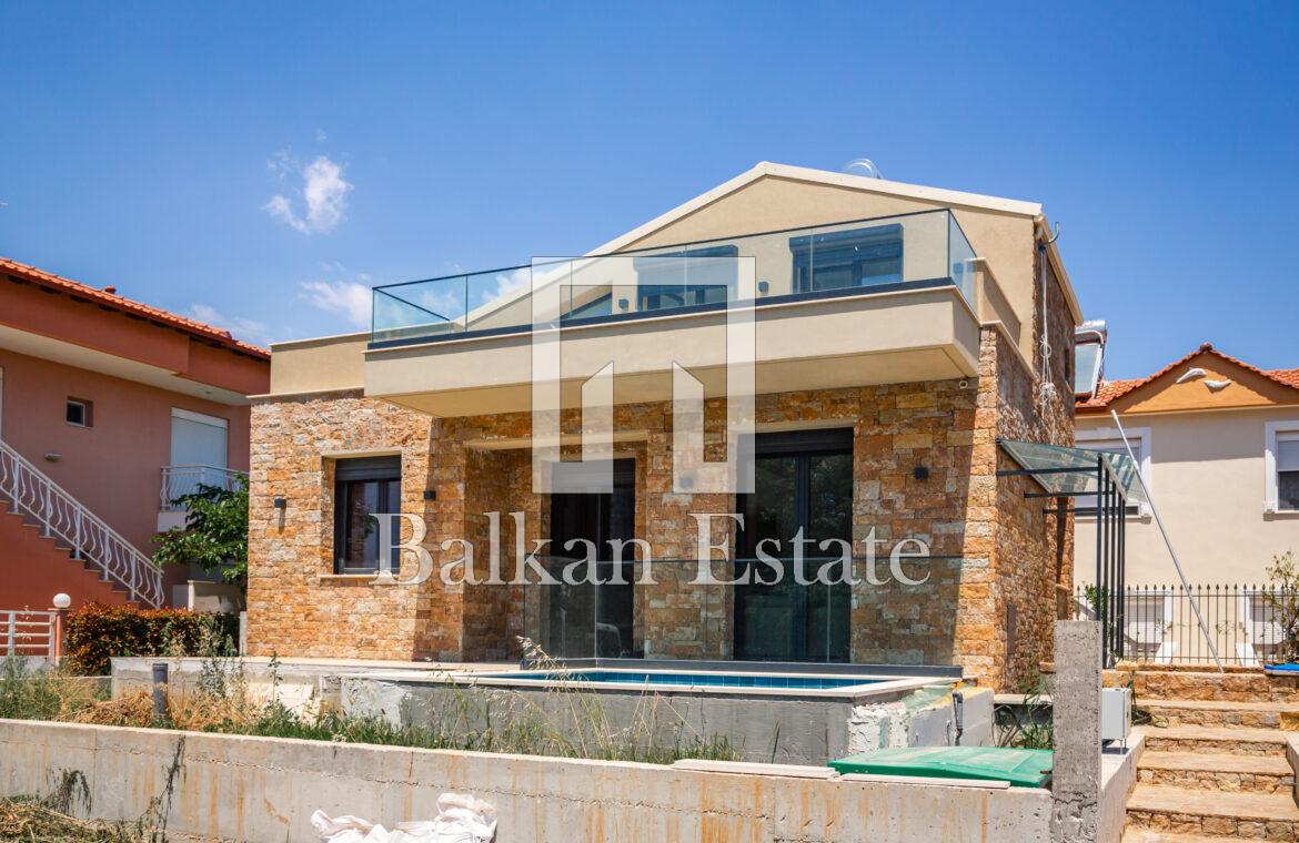 Luxurious Two-Story House with Sea View in Paralia Dionisioy, Chalkidiki