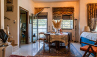 Elegant marble flooring in a detached house in Thermi, Thessaloniki