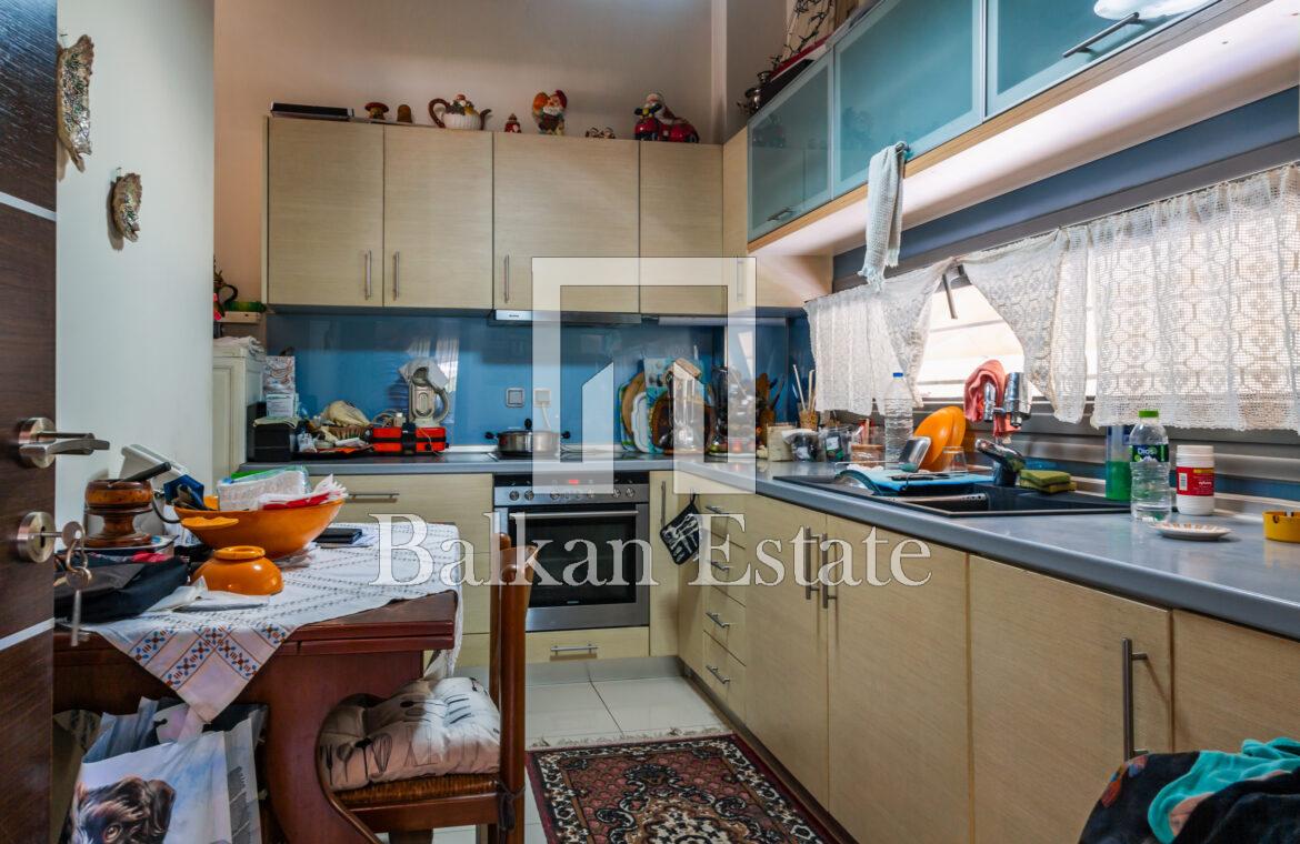 Modern kitchen in a detached house in Thermi, Thessaloniki