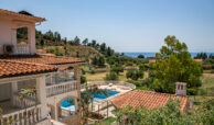 Sea and Mountain Views from Villa