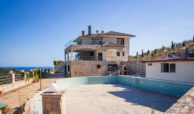 Outdoor Barbecue Area in Luxury Villa Nea Skioni