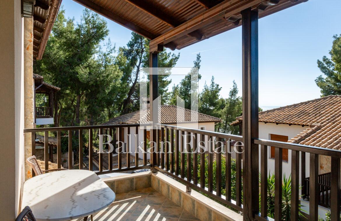 Haus mit Meerblick und Garten in Siviri, Chalkidiki