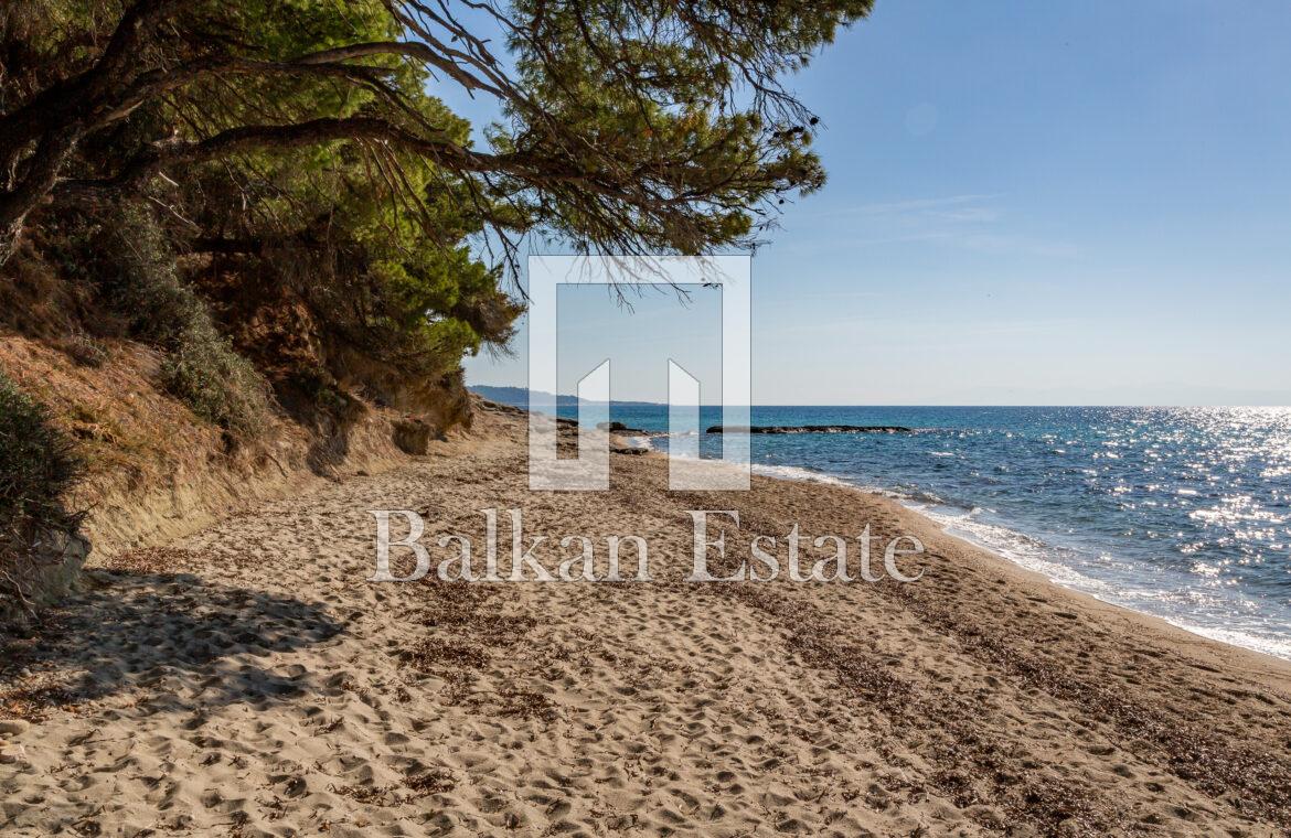 Haus mit Garten und Meerblick in Siviri, Chalkidiki